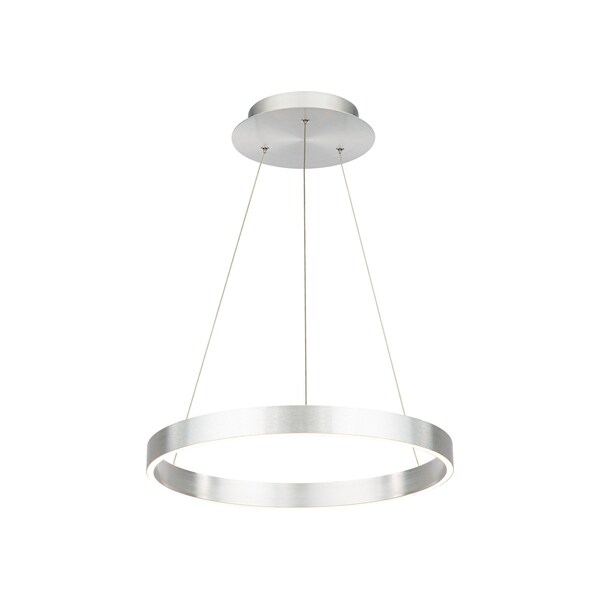 Dweled Sirius 18in LED Pendant 3000K in Brushed Aluminum PD-811 - main